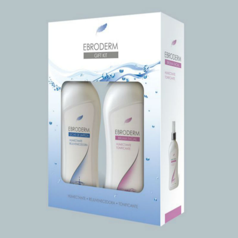 Ebroderm kit Leche de Limpieza - Bruma Facial